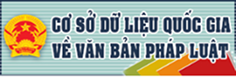 Cơ sở dữ liệu quốc gia về văn bản pháp luật